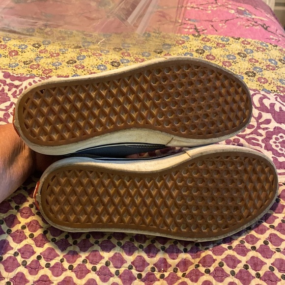 Vans two tone blue with white accents size 6 - Picture 5 of 6